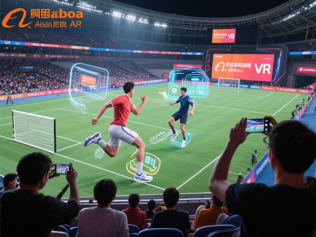 阿里巴巴球盟会科技助力数字体育创新发展 不仅如此,阿里巴巴还通过增强现实(AR)和虚拟现实
