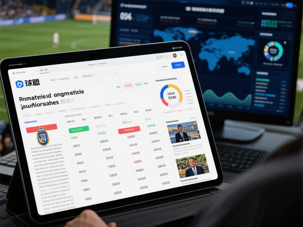 现代体育报道不再仅仅依靠文字和图片，数据分析已成为