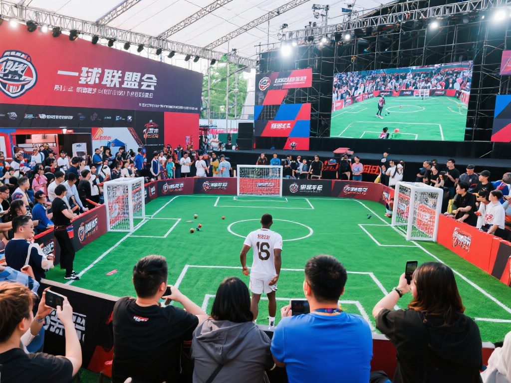 不同于单一赛事活动，球盟会周年庆强调体验的多样性。