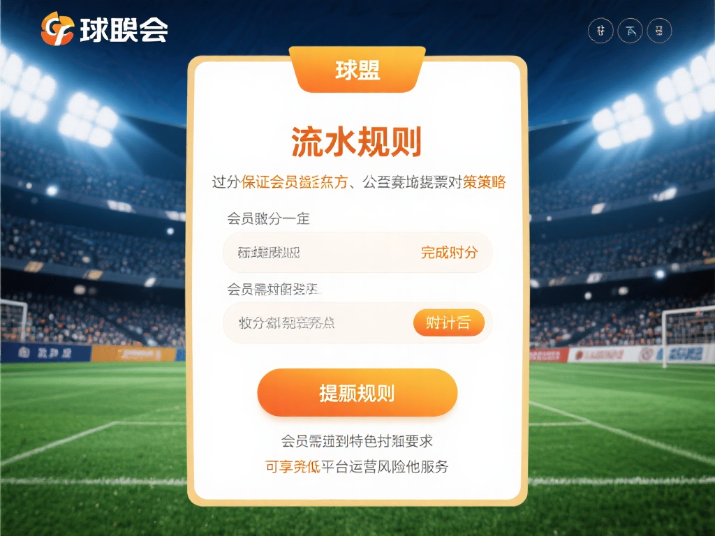 球盟会流水规则是指在进行体育赛事投注时，会员需要在