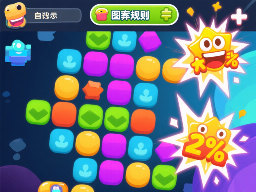 熟记图案规则：大多数消除游戏有特定的消除顺序或连击