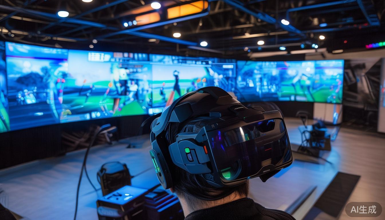 走入球盟会体验中心，首先映入眼帘的是琳琅满目的高科